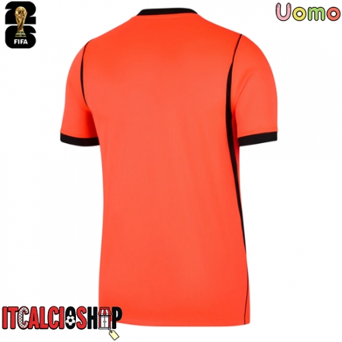 Paesi Bassi Prima Maglia Mondiali 2026 Manica Corta